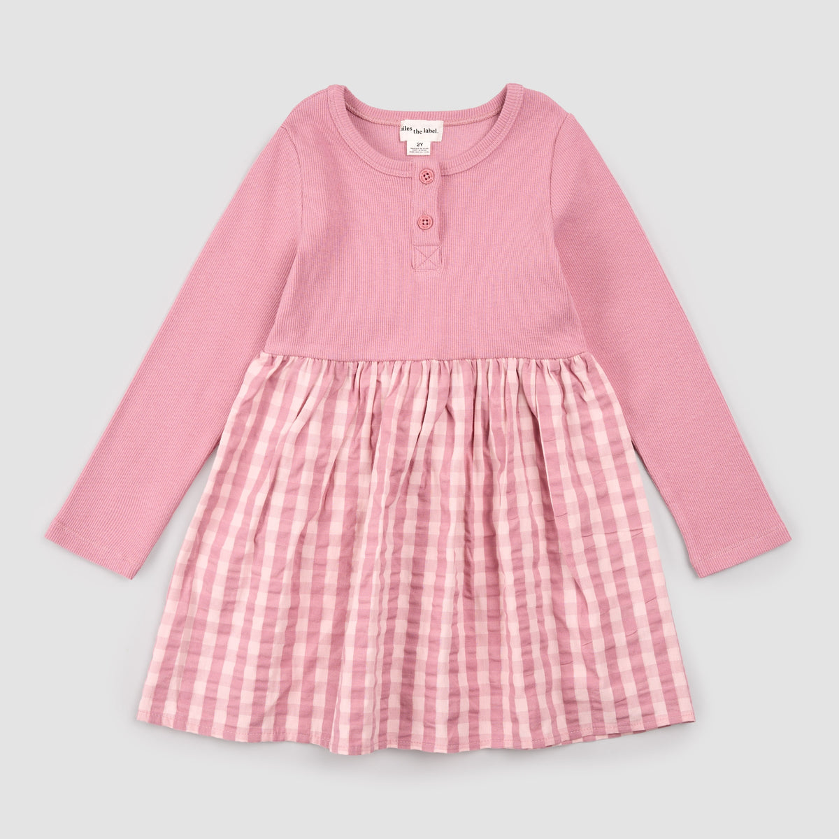 Foxglove and Plaid Seersucker Dress – miles the label