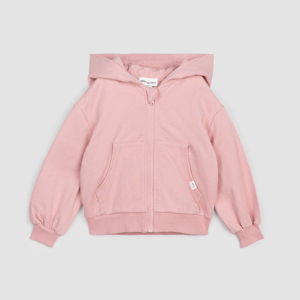 Rose Miles Basics Girls' Zip-Up Hoodie