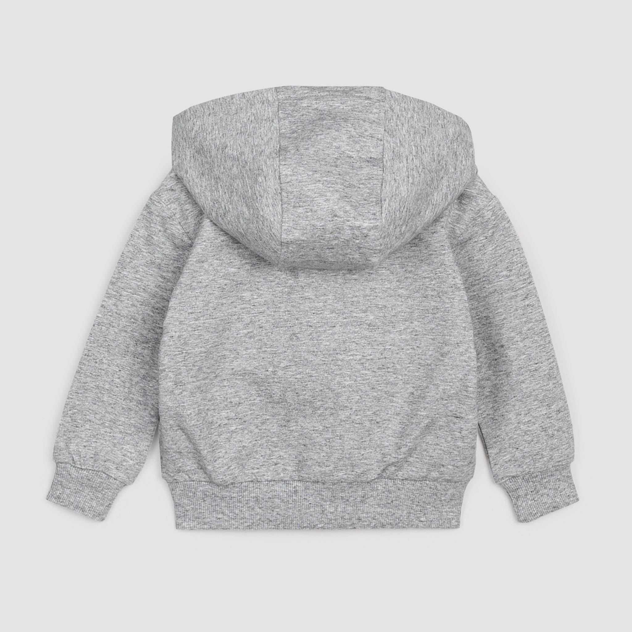 Heather Grey Miles Basics Zip-Up Hoodie – miles the label