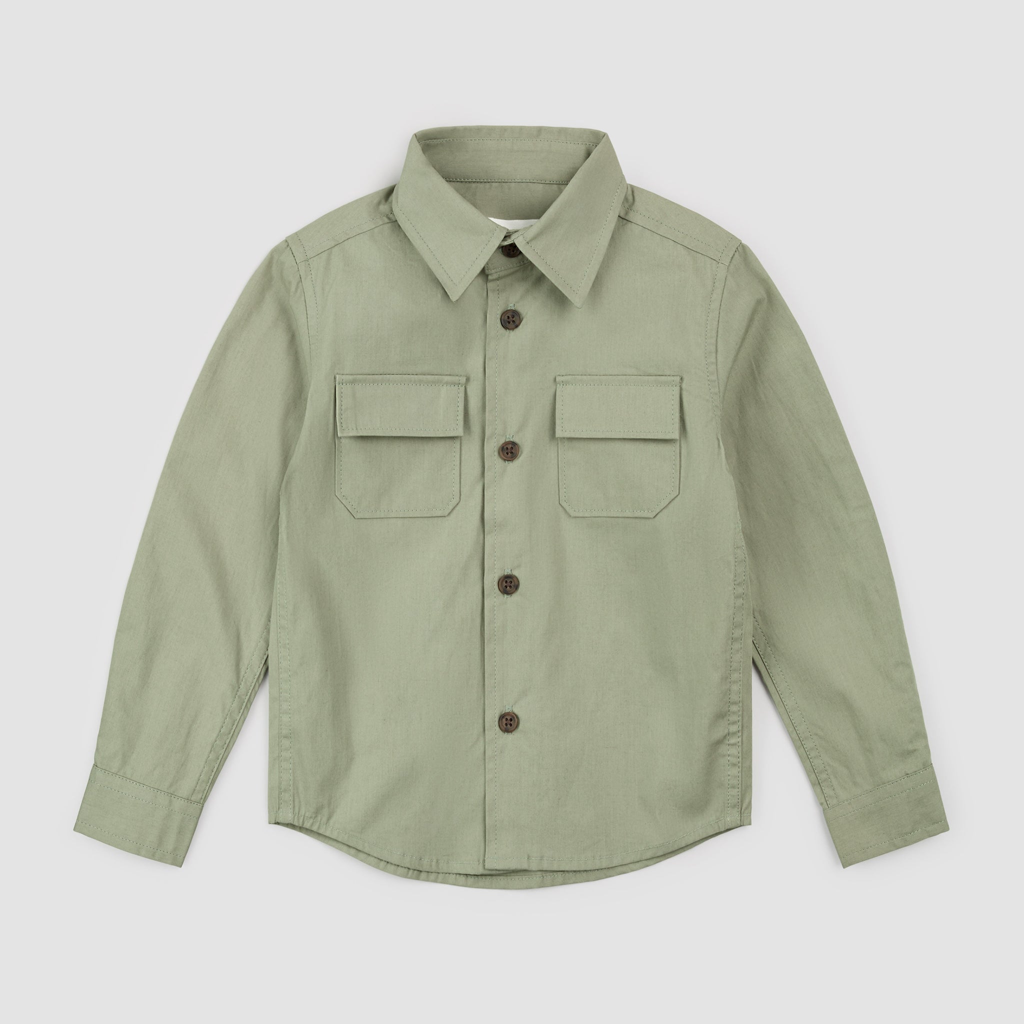 Sage Poplin Shirt – miles the label