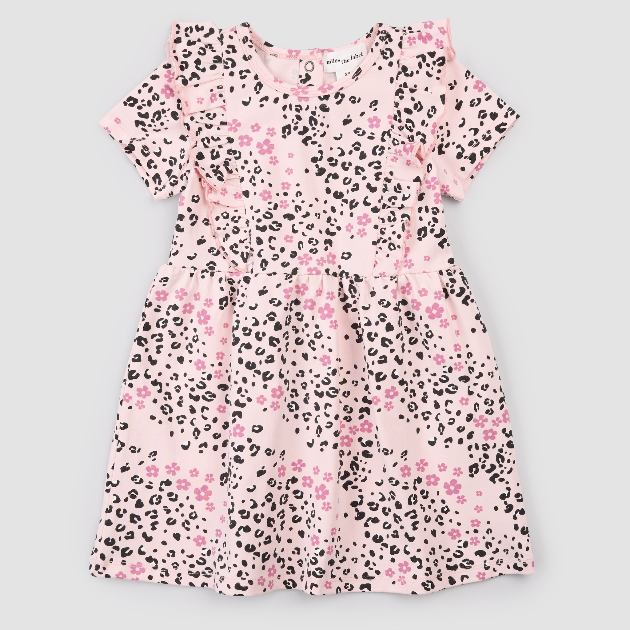 pink leopard print dress Jet Setter Maxi Dress