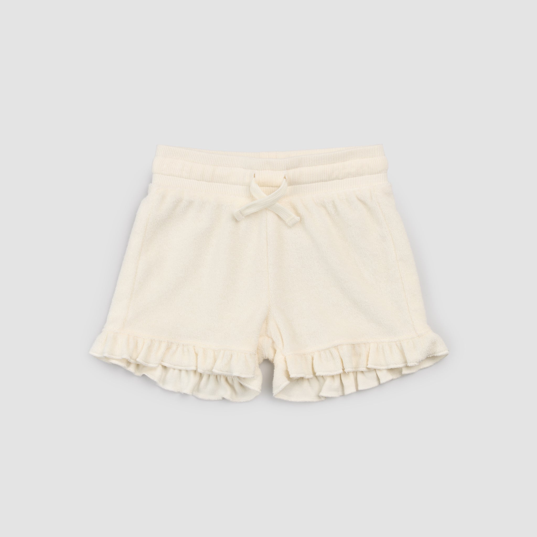 Ivory Ruffled Shorts – miles the label