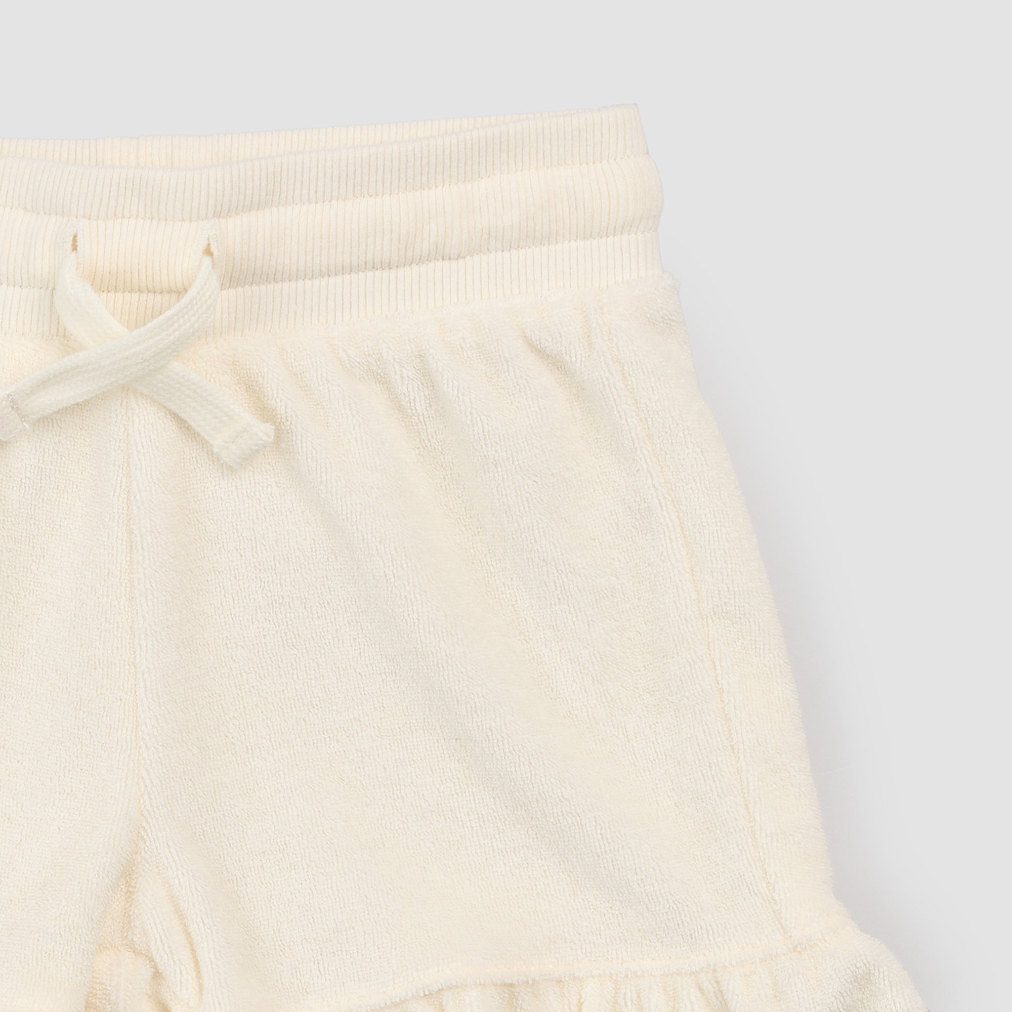 Ivory Ruffled Shorts – miles the label