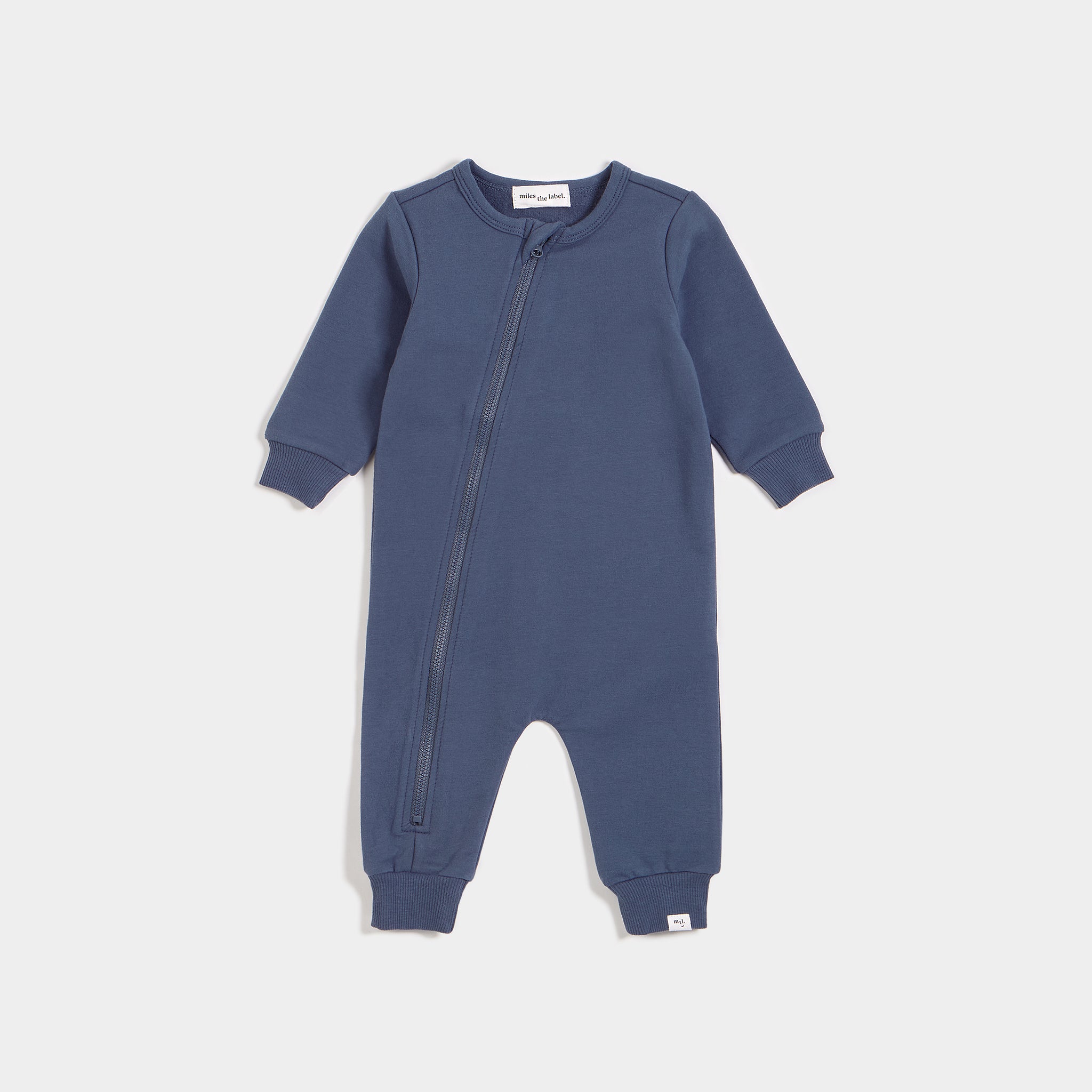 Miles Basics Vintage Blue Playsuit miles the label