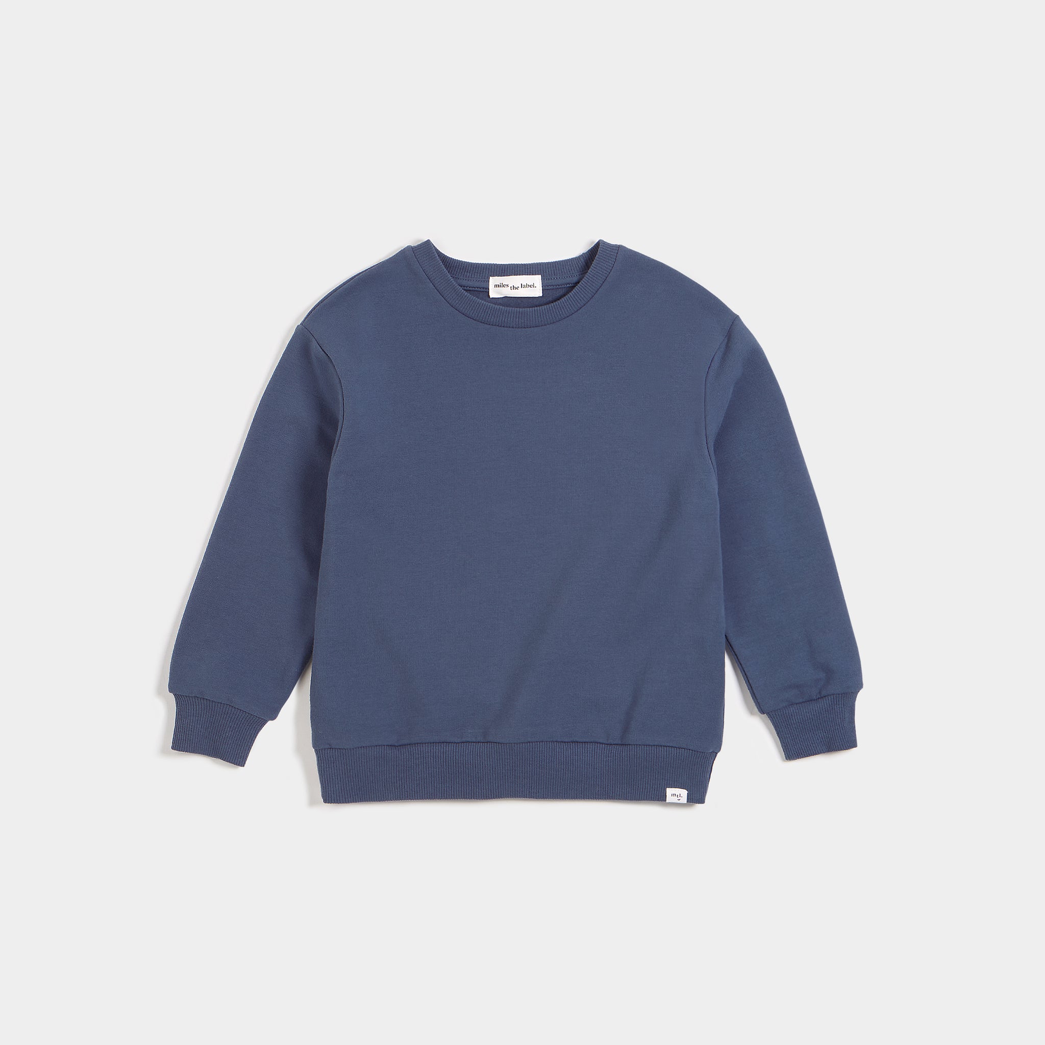 ‘’MILES BASIC’’ MARLED BLUE T-SHIRT ‘’MILES BASIC’’ MARLED BLUE T-SHIRT