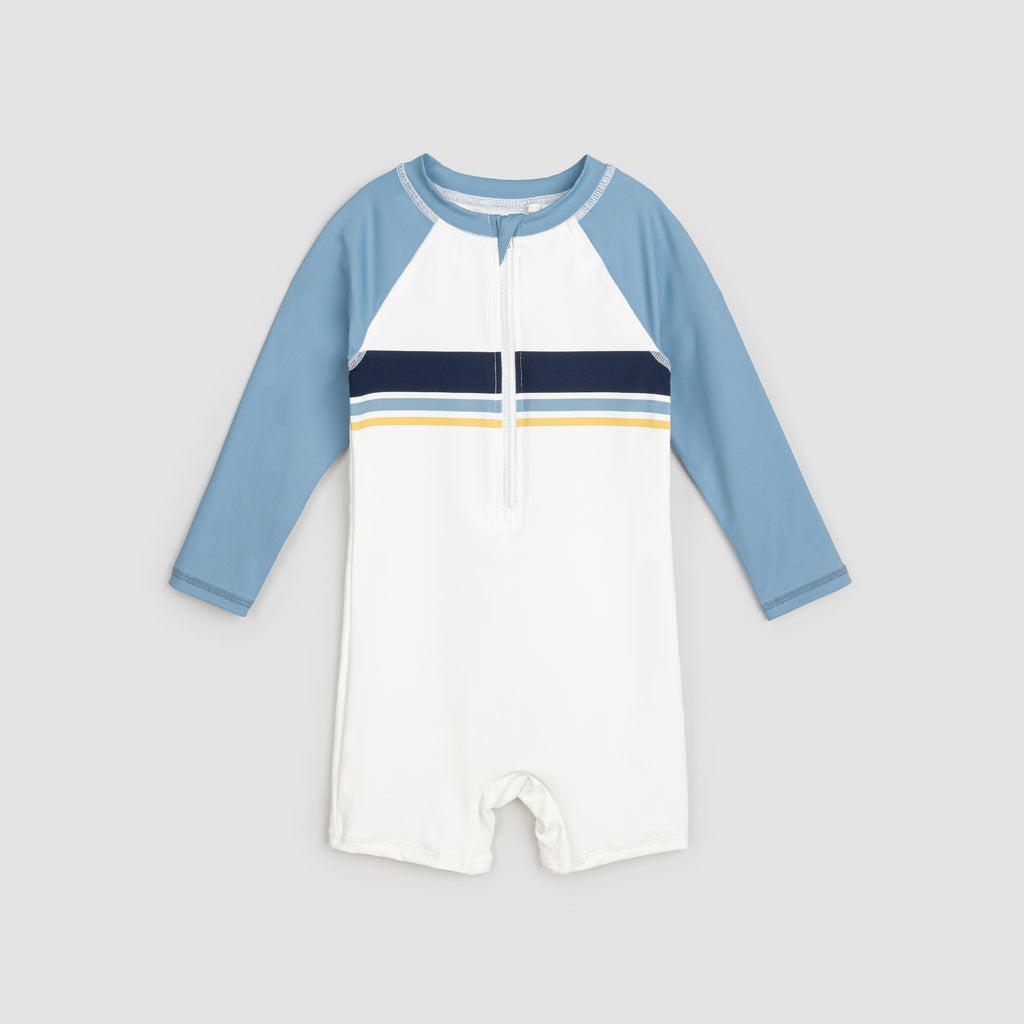 Miles Kids Swimsuit - Dusty Green main image 0