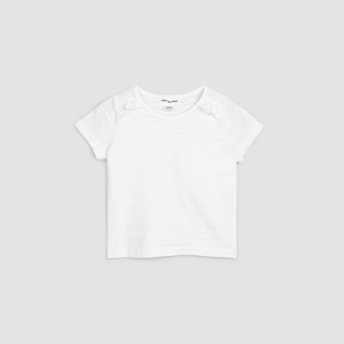 Off-White Girls' Textured Slub Jersey Baby T-Shirt – miles the label